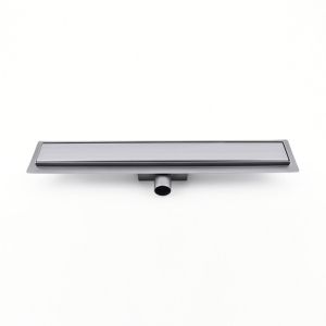 ARMAL BASIC TUŠ KANALICA 60 cm GUN METAL INOX PUNA - inox, 60x7 cm, FI40/50, 35 L/min