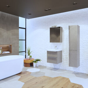 ARMAL IBIZA KOLONA S 2 VRATA SVIJETLI BETON; 30x35x150 cm