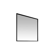 ARMAL INDY - OGLEDALO KVADRATNO; ALUMINIJSKI OKVIR CRNE BOJE; 70x2x70 cm