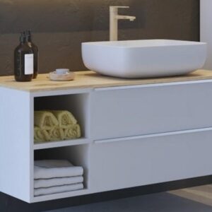 ARMAL FREZIA BAZA Š110 VISEĆI ELEMENT - 2 LADICE I OTVORENI ELEMENT; 110x53,5x44 cm