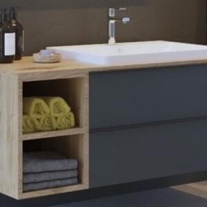 ARMAL FREZIA BAZA Š110 VISEĆI ELEMENT - 2 LADICE I OTVORENI ELEMENT; 110x53,5x44 cm