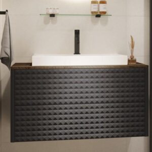 ARMAL AMARILIS BAZA Š85 VISEĆI ELEMENT- 2 LADICE- FRONTA PIRAMIDE; 85x53,5x44 cm