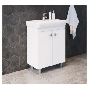 ARMAL SIMPLY 2- BAZA STOJEĆA S UMIVAONIKOM S 2 SOFTCLOSE VRATA; 60x40x85 cm