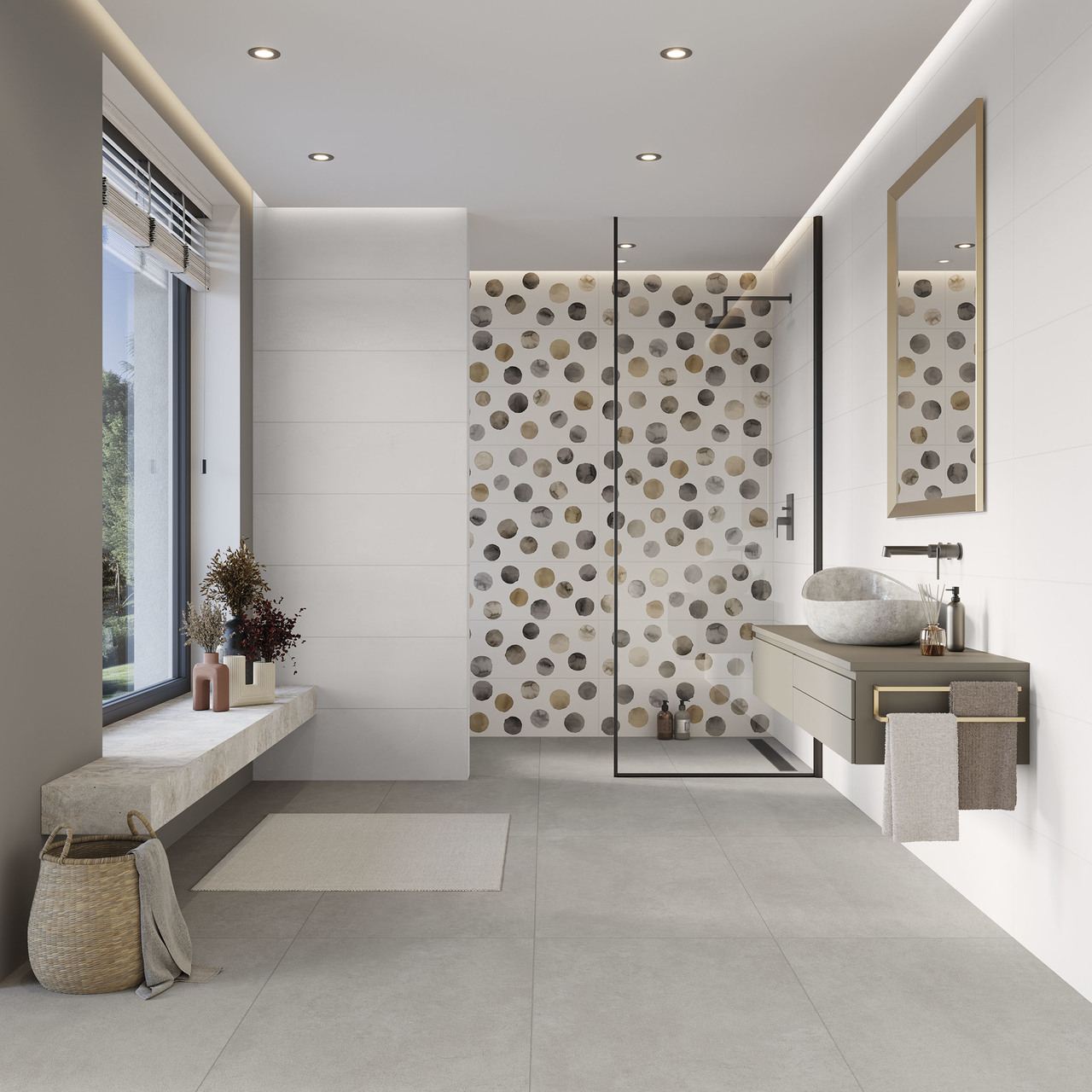 COTTO PETRUS FANTASTICO DECORO BOLLICINE 30X90 — minijatura 4