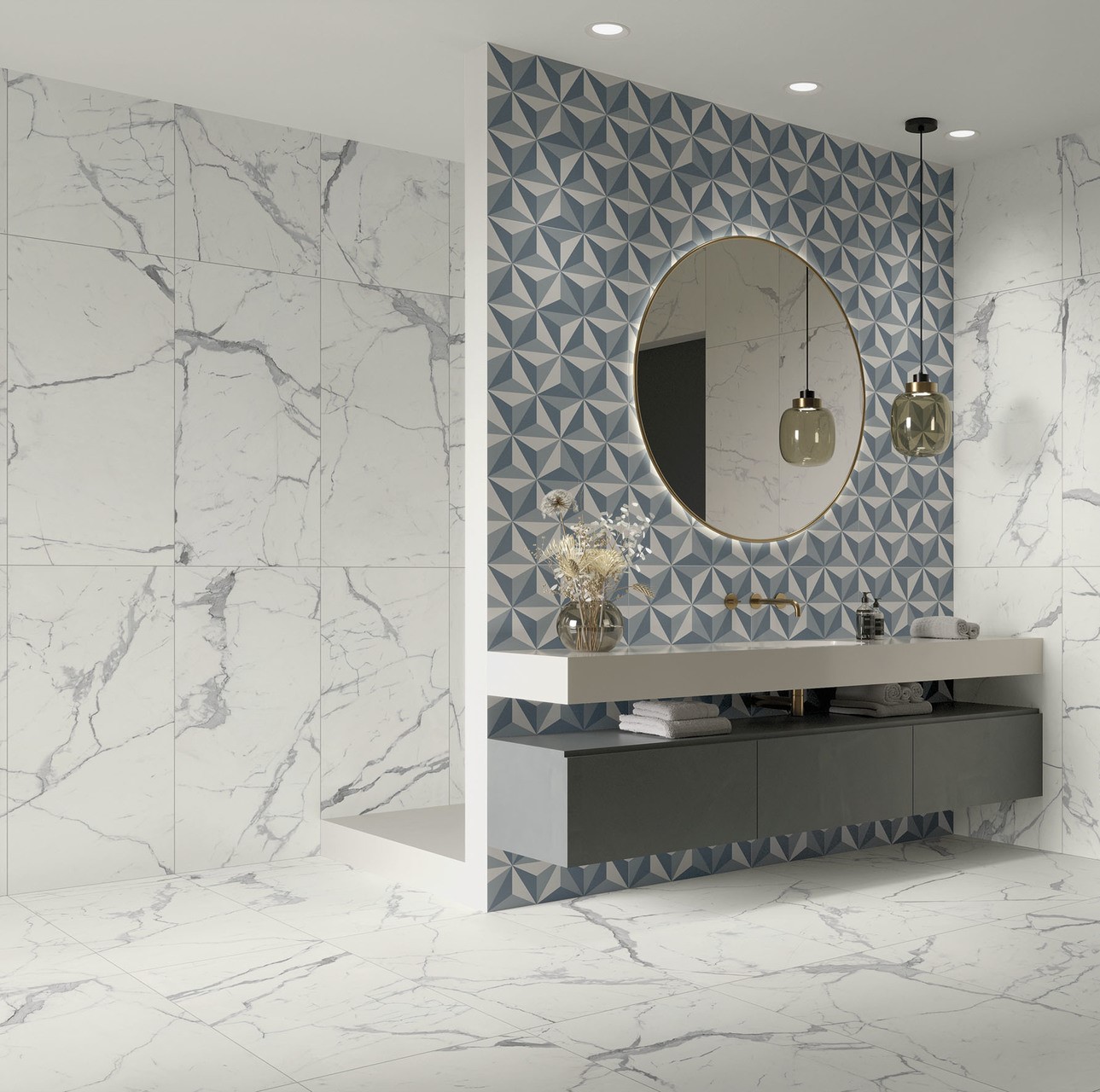 COTTO PETRUS VISION MATT CALACATTA GRIGIO 60X120