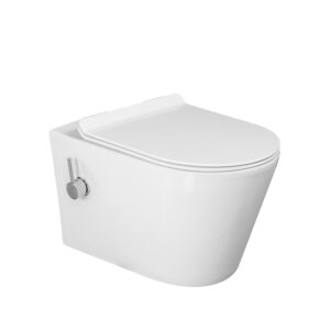ARMAL STAR WC ŠKOLJKA VISEĆA VORTEX S BIDE SUSTAVOM TOPLA-HLADNA VODA I SOFTCLOSE WC SJEDALICOM 535x360x360 mm