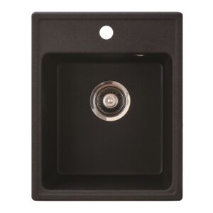X QUADRO 40 GRANIT SUDOPER CRNI PRAVOKUTNI 40x50x21 cm