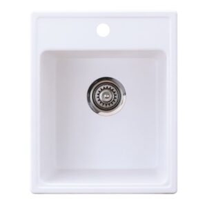 X QUADRO 40 GRANIT SUDOPER BIJELI PRAVOKUTNI 40x50x21 cm