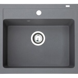 X QUADRO 60 GRANIT SUDOPER GRAFIT SIVI PRAVOKUTNI 60x50x19,5 cm