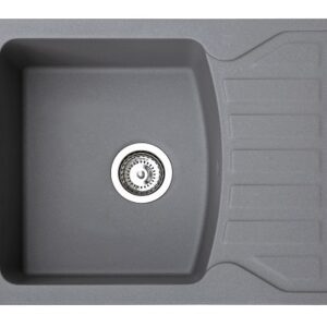X QUADRO M GRANIT SUDOPER GRAFIT SIVI PRAVOKUTNI 62x50x19 cm