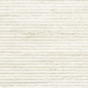 NOVABELL THERMAE VERSO Struttura 3D Fluted TRAVERTINO WHITE  Rett. 60×120 mm