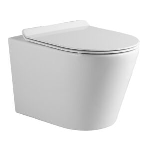 EVEREST WC ŠKOLJKA RIMLESS KONZOLNA+WC DASKA SOFT CLOSE