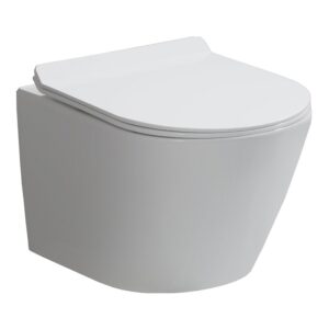 EVEREST MAIOR TORNADO INVISIBLE 500 WC ŠKOLJKA RIMLESS KONZOLNA+WC DASKA S CLOSE