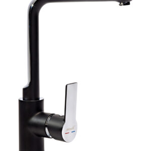 Miješalica za sudoper MINOTTI STELA labud crna / krom
