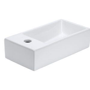 Umivaonik nadgradni MINOTTI 405x205x105 s otvorom za slavinu desni