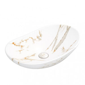 Umivaonik nadgradni MINOTTI 615x360x155 calacata
