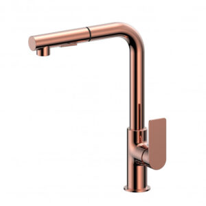 Miješalica za sudoper COPEN NOOK s izvlačnim tušem 2F rose gold