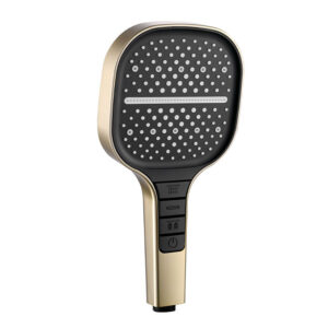 Tuš ručica COPEN 3F 130 mm black/gold