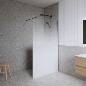 Vetro mist 100F black tuš stijena 100×200 cm